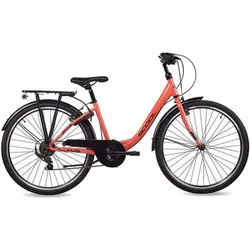 SCOOL 26 Zoll Kinderfahrrad S'COOL chiX 26-K6, Größe 140–160 cm in Pink Pink