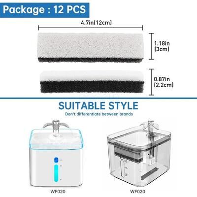 Uplift Picks Cat Water Fountain Replacement Filters For Fresh Pet Drinking Water k