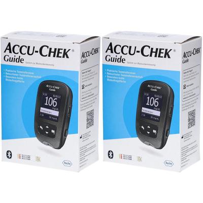 Accu-Chek Guide Blutzuckermessgerät Set mg/dl 2x 2x1 St