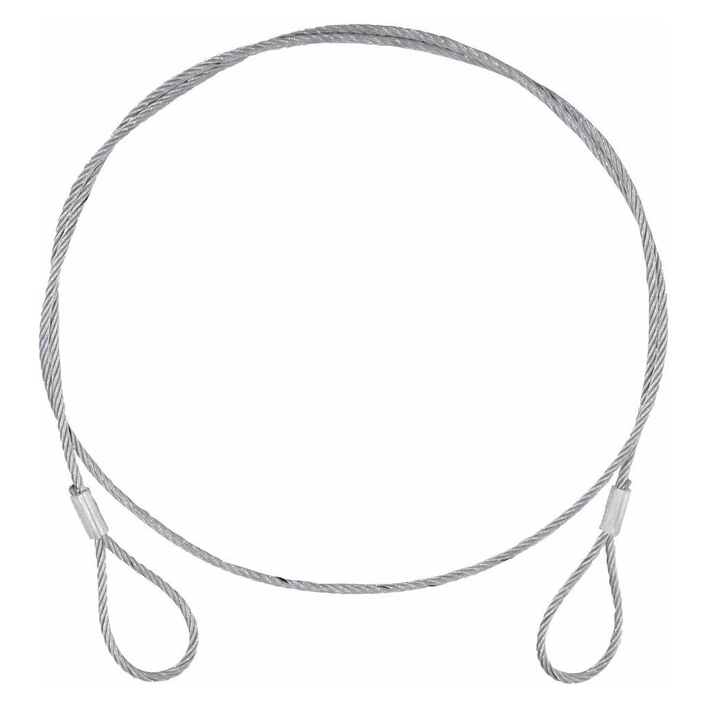 Eurolite Stahlseil (FC) 900x4mm silber ohne Verbinder (58010454)
