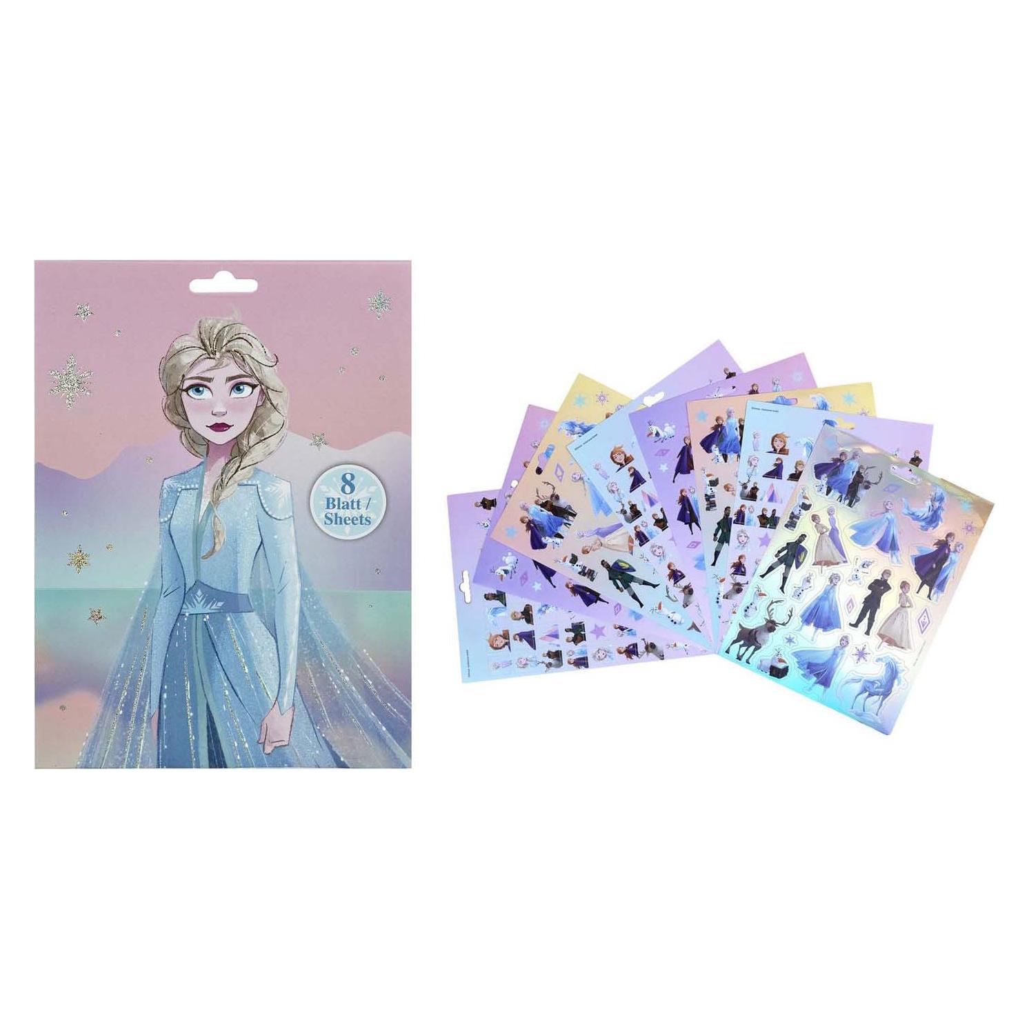 Undercover Frozen Stickerbuch mit 8 Blättern (8 Sticker) (FRZX0064)