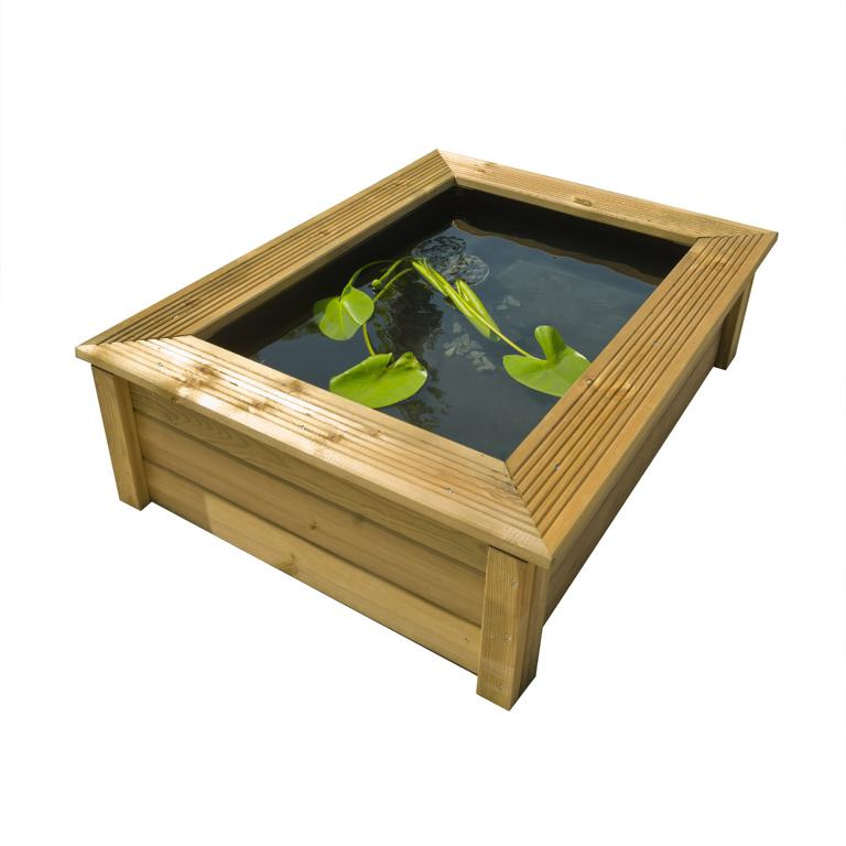 OUTSIDELIVI Quadro Wood II Holzumrandung H47,5x147,8x103,5 cm 10005272