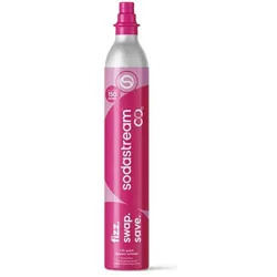 SodaStream CQC CO2-Zylinder, Wassersprudler Zubehör, Blau, Mehrfarbig, Pink