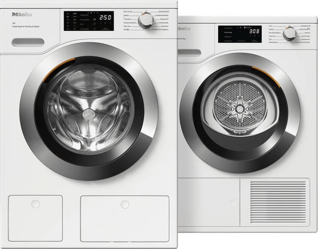 Miele WEG 888 WCS Wasmachine en Miele TEH 788 WP Wasdroger Set