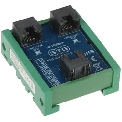 Delta Switch SWITCH POE / EXTENDER STG-SW-POE-3-110 3-PORTOWY STG (3 Ports), Netzwerk Switch
