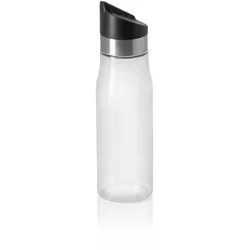 16x Karaffe mit Drehverschluss, 850 ml, Ø 7,5 cm, Borosilikatglas, ABS Kunststof, Silikon