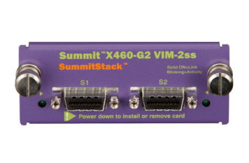 Extreme Networks Summit X460-G2 Series VIM-2ss Module voor montage, B/D/H: 86 x 139 x 35,5 mm