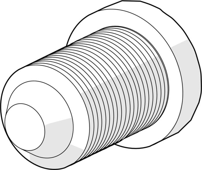 Hansa Anschlagschraube M6 x 10, sw 2,5 59911435 59911435