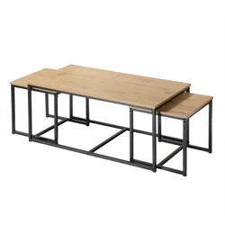 COUCHTISCHE zum Ausziehen im 3er Set