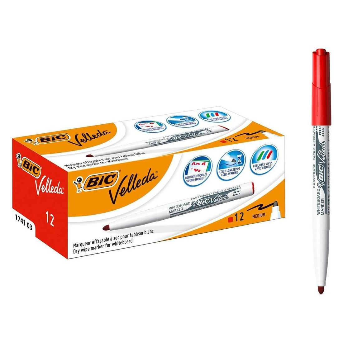 Bic Velleda 1741 Textmarker (12x) (9581691)