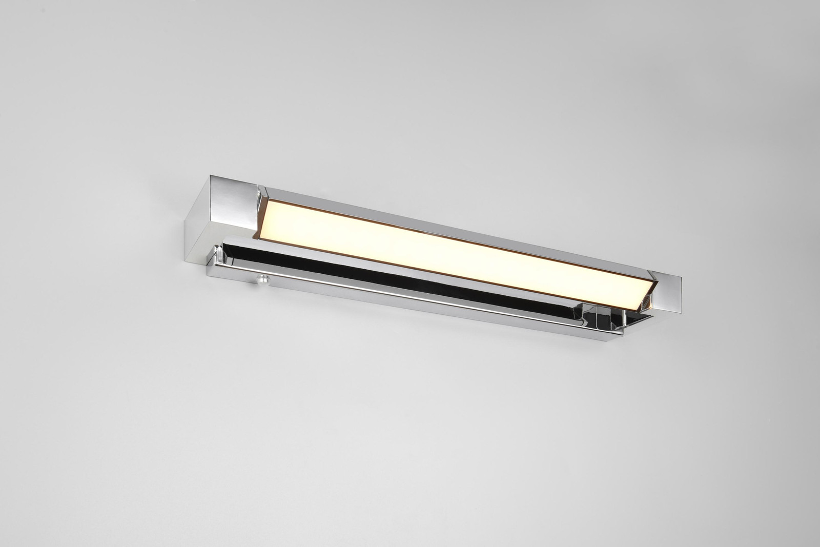 Trio Leuchten Fabrizio Led-wandlamp voor badkamer, chroom, 50 cm, dimbaar en instelbare lichtkleur