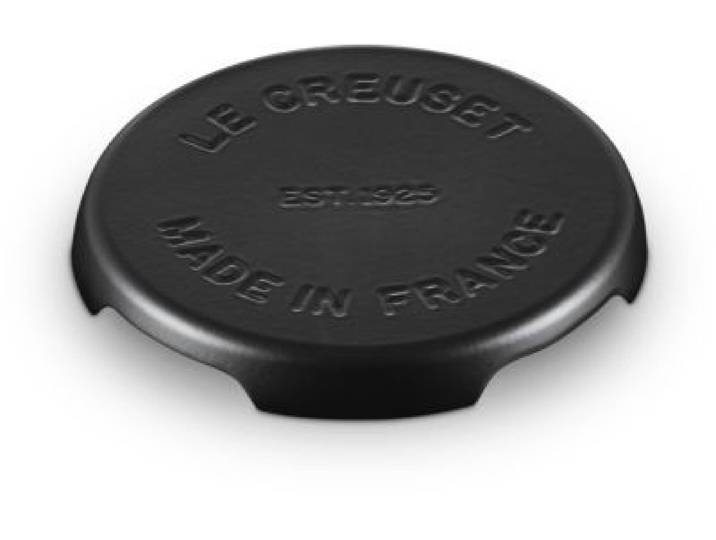 Le Creuset - Dessous De Plat Rond Collection Barbecue 22 Cm Noir Mat