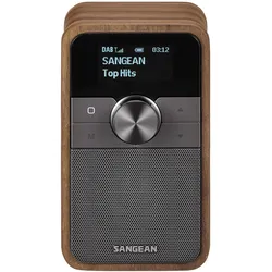 Sangean DDR-8 (DAB+, FM, Bluetooth), Radio, Braun