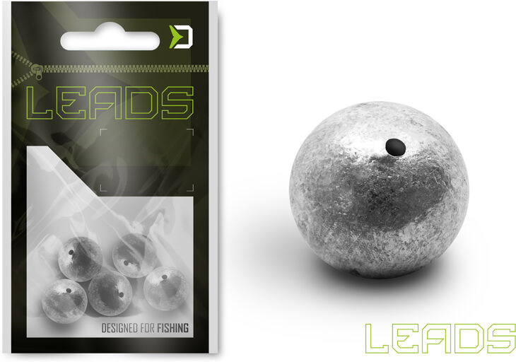 Delphin LEADS Plomb avec trou / 10pcs 8,0g 8,0g