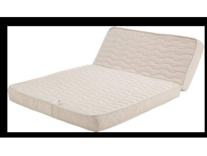 Matelas pour BZ 140 x 190 cm - soutien ferme H3 H4 pour tous BZ 10 cm - découpe d'assise 60 cm - noyau poly-latex