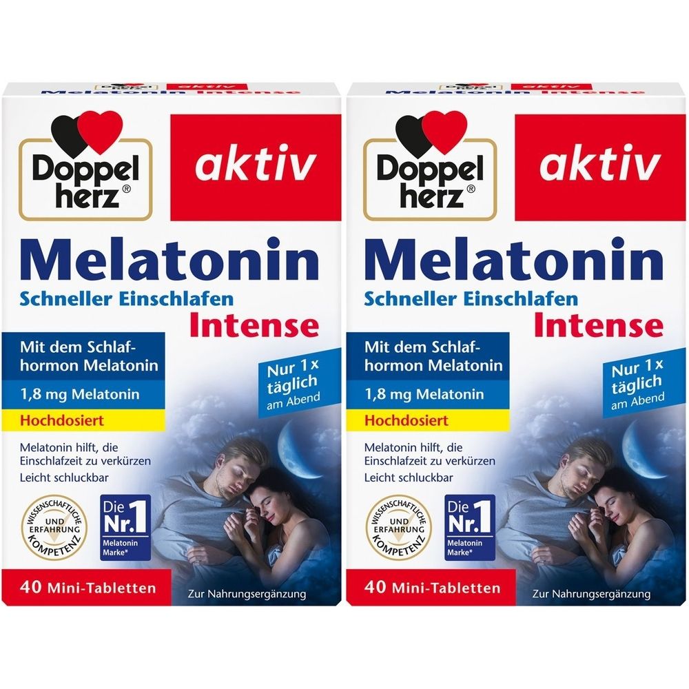 Doppelherz Melatonin Tabletten 2x 2x40 St