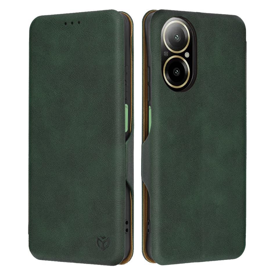 Techsuit - Safe Wallet Plus - Realme C67 4G - Green (Realme C67 4G) (56345304)