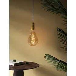 Nordlux E27 Giants Deko LED-Filament Leuchtmittel 8,5W Goldspirale birnenförmig
