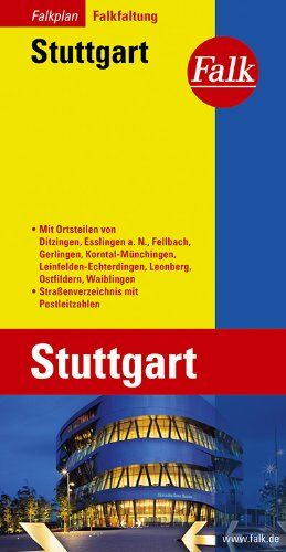 Falkplan Falk-Faltung Stuttgart - Preis vom 09.10.2026 07:28:09 h