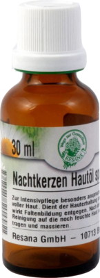 Resana GmbH NACHTKERZEN HAUTÖL spezial 30 ml 03893493