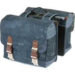 Basil Doppeltasche Bohème blau indigo blue MIK 2.0