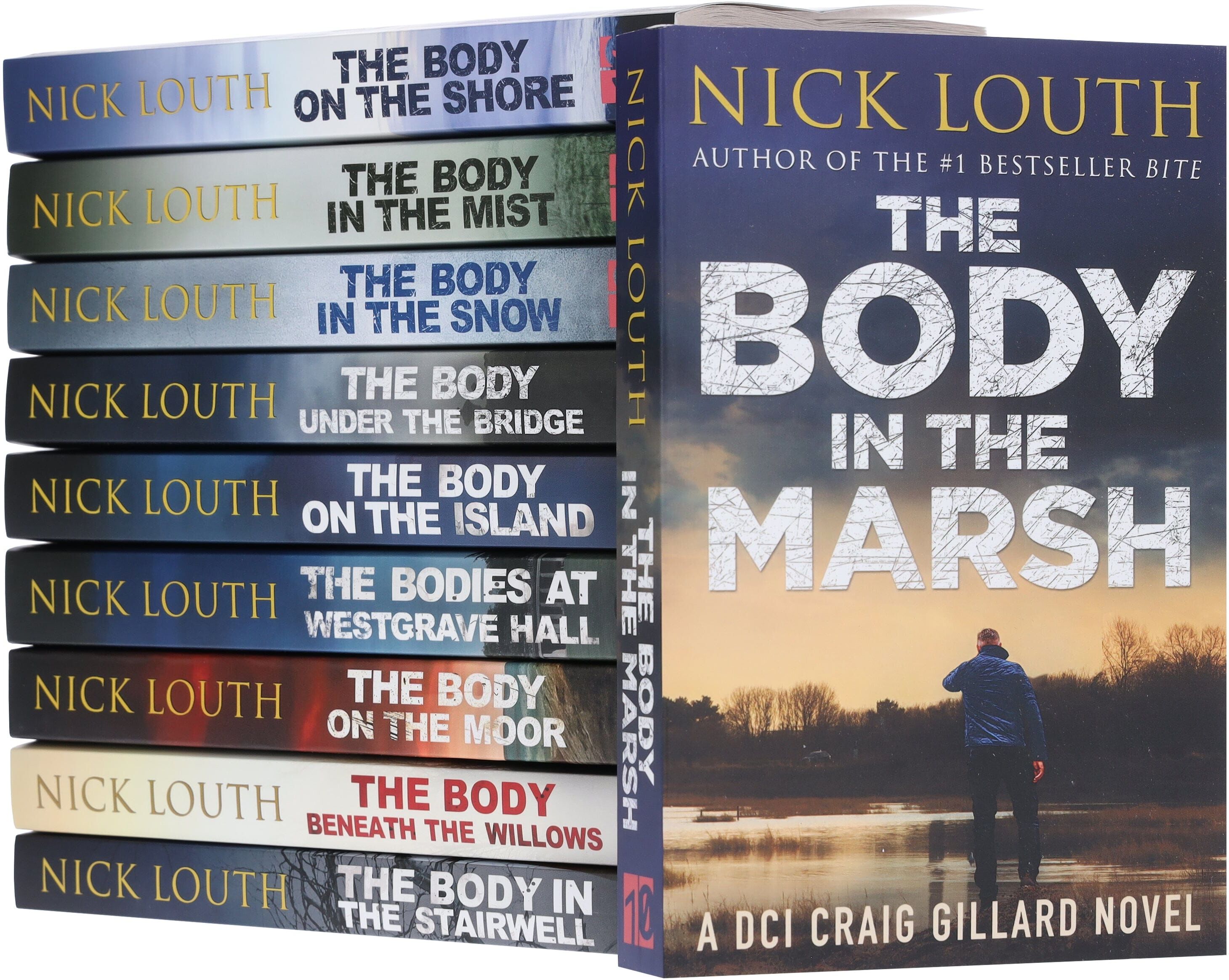 DCI Craig Gillard Crime Thrillers by Nick Louth 10 Books Collection Set - Fiction - Paperback Canelo