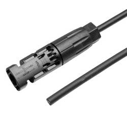 Weidmüller 3018450250 Solaranlagen Anschluss Anschlusskabel Schwarz 2.5 m
