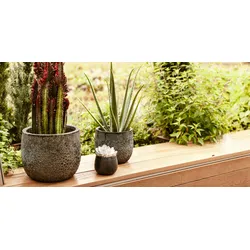 Restberry ́s plant pot Ilmari schwarz ø 21 cm