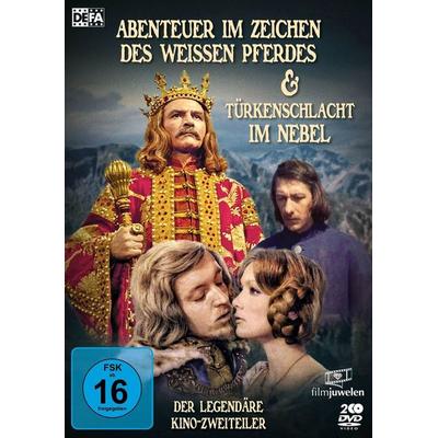 Abenteuer im Zeichen des weißen Pferdes & Türkenschlacht im Nebel - Doppelbox (DEFA Filmjuwelen) [2 DVDs], DVD