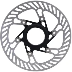 Campagnolo Bremsscheibe 140 mm AFS/Center Lock silber/schwarz