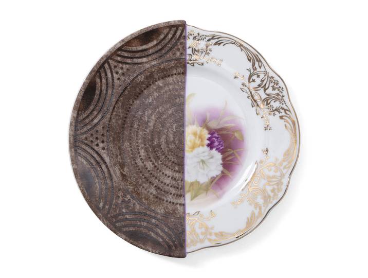 Seletti - Assiette à dessert Hybrid - Multicolore - Porcelaine - Designer Studio CTRLZAK