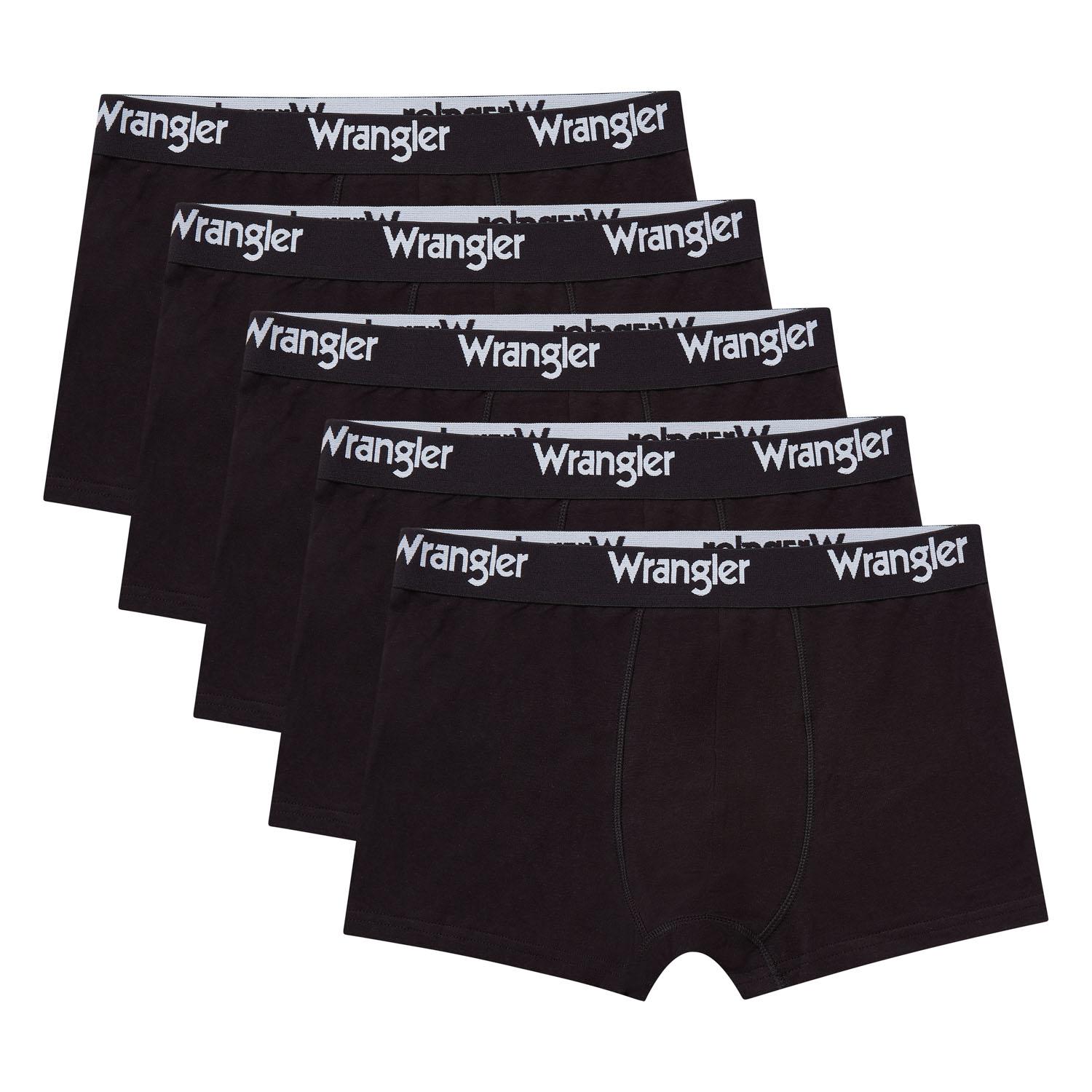 Wrangler - 5-Pack - Boxers - Black