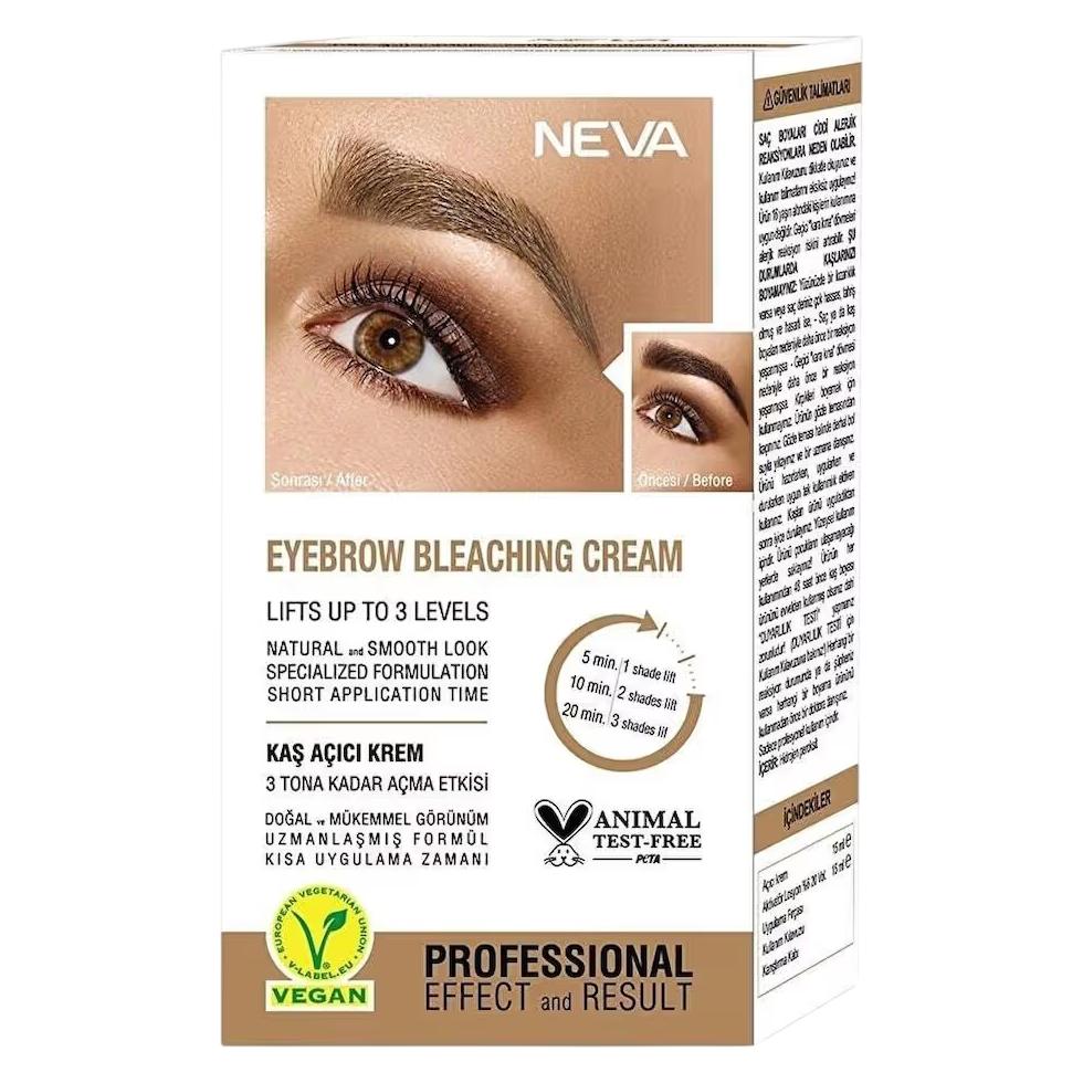 Neva Augenbrauen-Bleichcreme, Aufhellende Haar-Oxidationscreme, 30 ml (74847974)