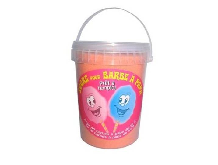 Sucre barbe à papa rose - 1 kg