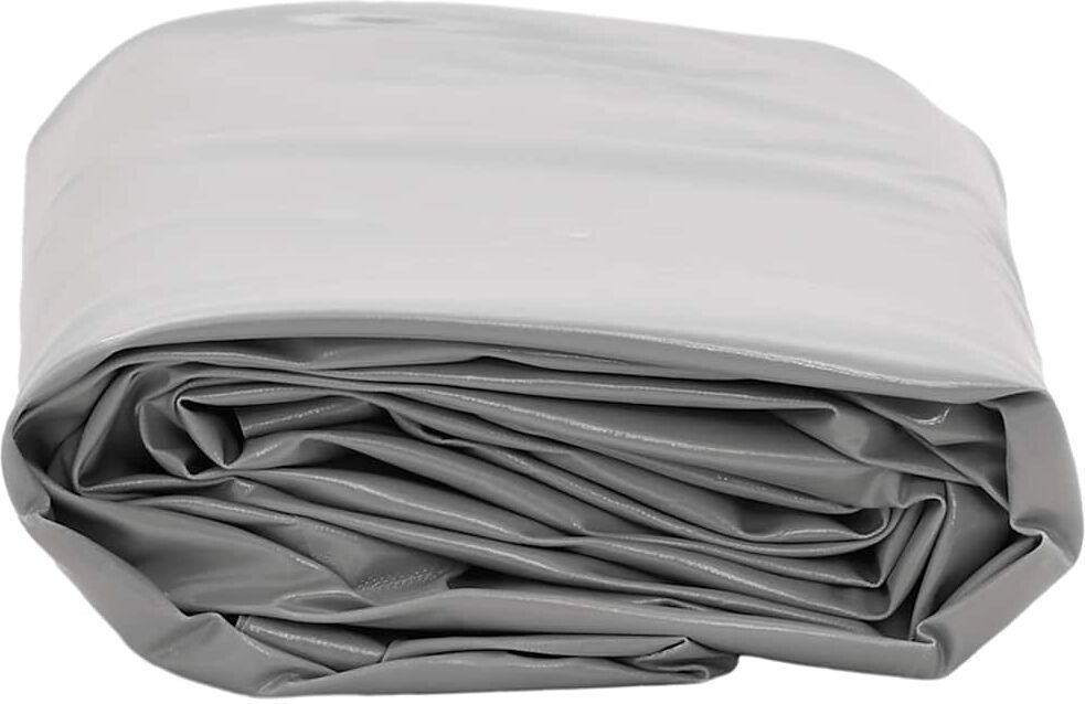 vidaXL Bâche gris 5x7 m 650 g/m²