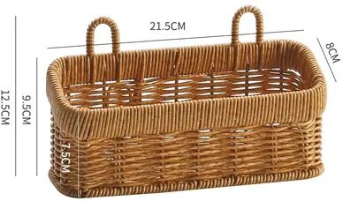 Friendly Fresh Finds Hand Woven Wall Hanging Basket Decorative Storage Basket For Kitchen And Home Decor s