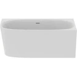 Ideal Standard D-Form-Badewanne Dea, weiß, 1500x750x610 mm, rechts, mit Ablauf