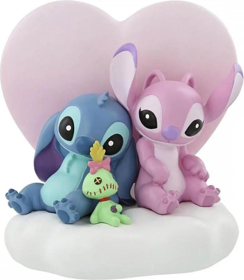 Enesco Disney Stitch Engelbeeldje, roze