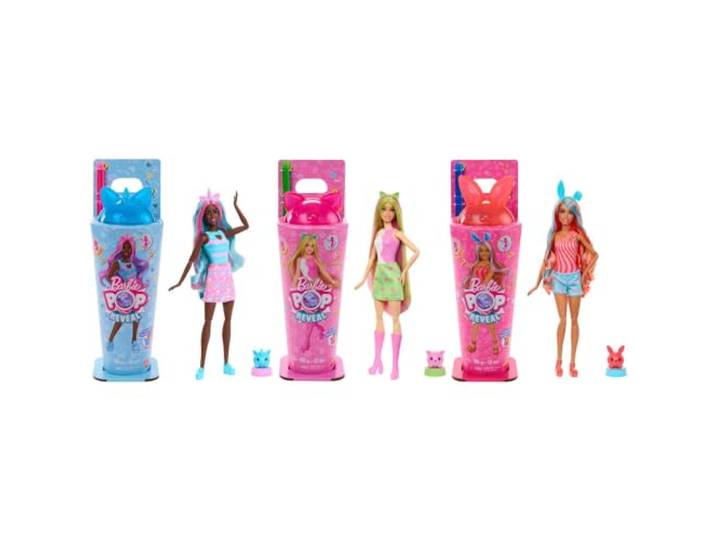Barbie Pop Reveal-pop uit de dierenserie, verrassing, voor meisjes vanaf 3 jaar