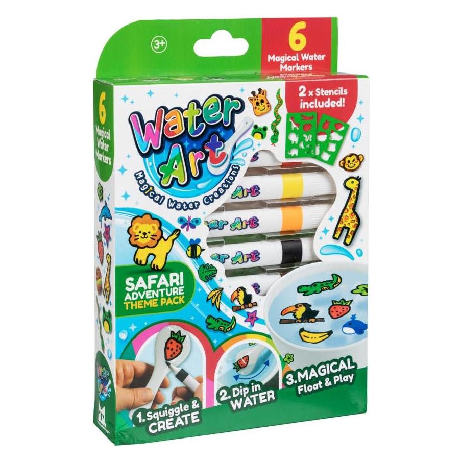 Water Art - 6 Pack - Safari (33130107)
