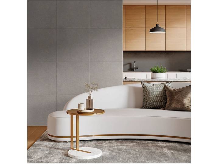 Set aus 2 Akustikplatten CONCRETE 60x1x60