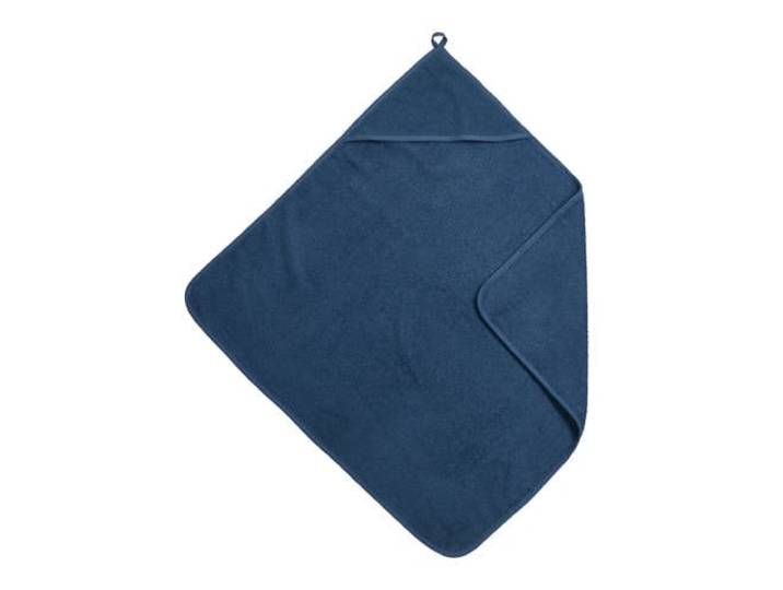 Meyco Uni badcape - badstof - indigo - 75x75cm