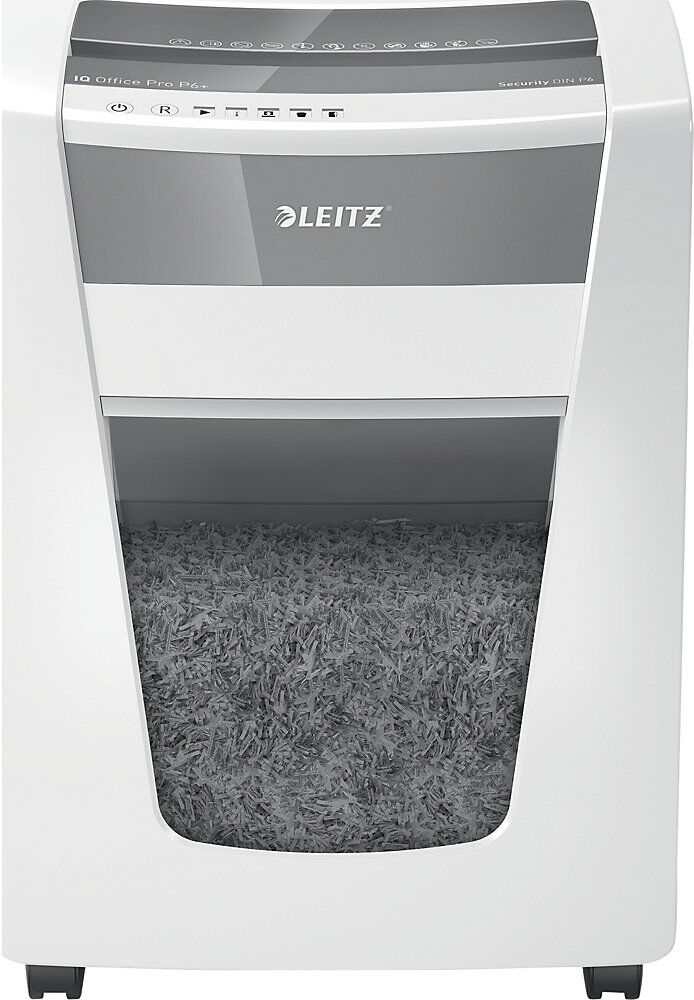 Aktenvernichter IQ OFFICE PRO, Super-Mikroschnitt, 5 Blatt, Auffangvolumen 30 l Leitz