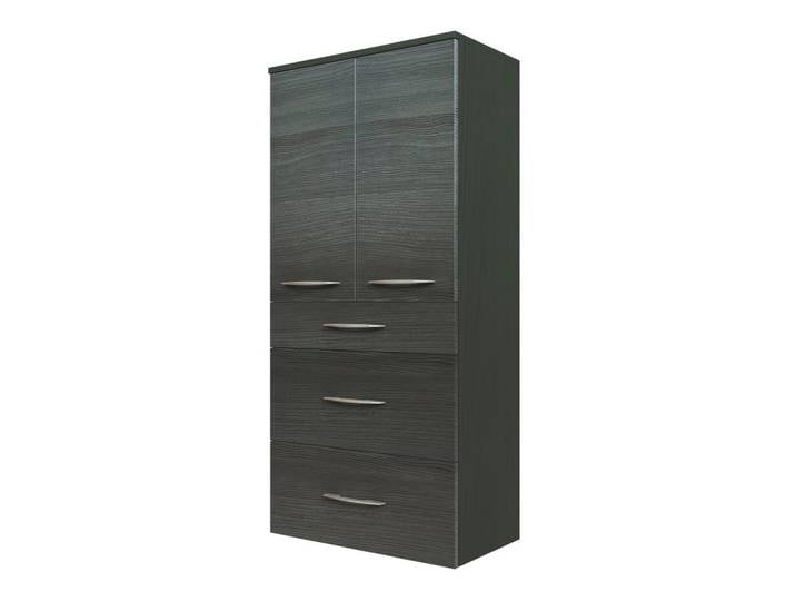 Midischrank Florida in Silbereichenfarben