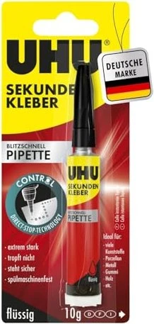 UHU blitzschnell PIPETTE Sekundenkleber 10,0 g
