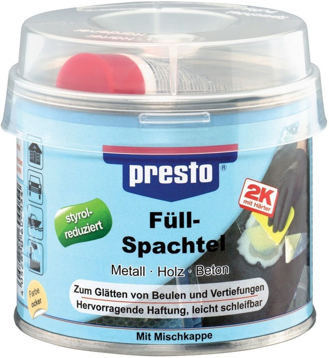 PRESTO Füllspachtel 250 g ; European Aerosols (600054)