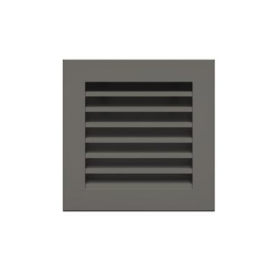 OutInFire Kaminlüftungsgitter aus Graphit – Hide 17x17