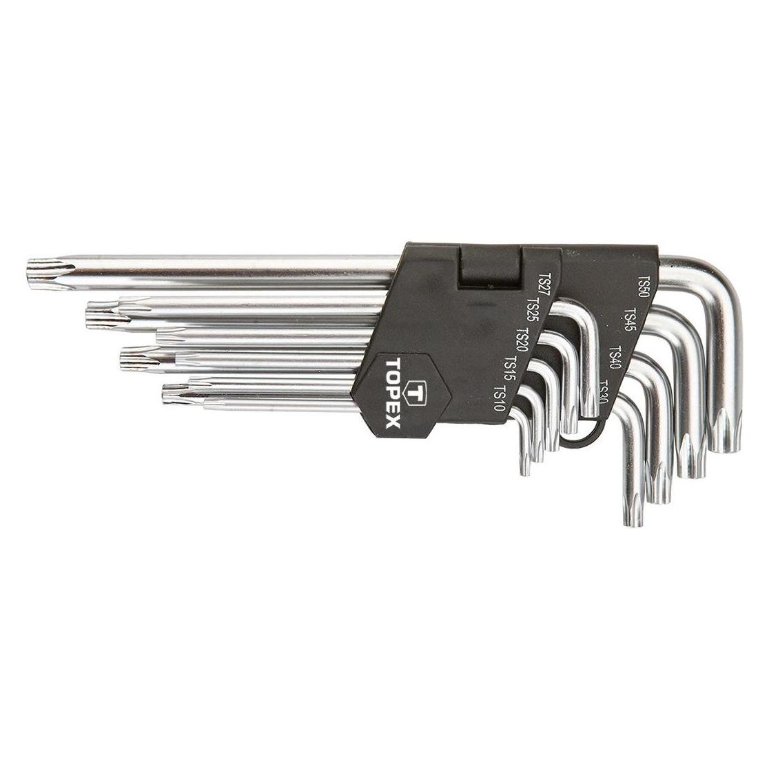 Topex Rinkinys langer Fünfkantschlüssel für Durchflussmesser TS10-TS50 9-tlg. (35D951) (35D951)
