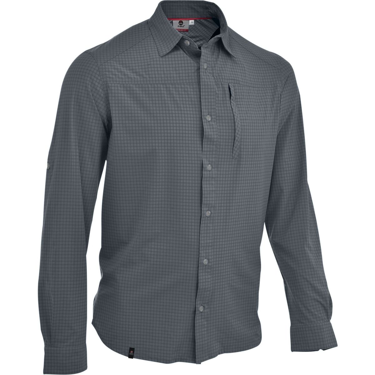 MAUL Sport Panama II - SP - 1/1 Kremplhemd Elastisch dark grey (5) 56 4930922748-5-56
