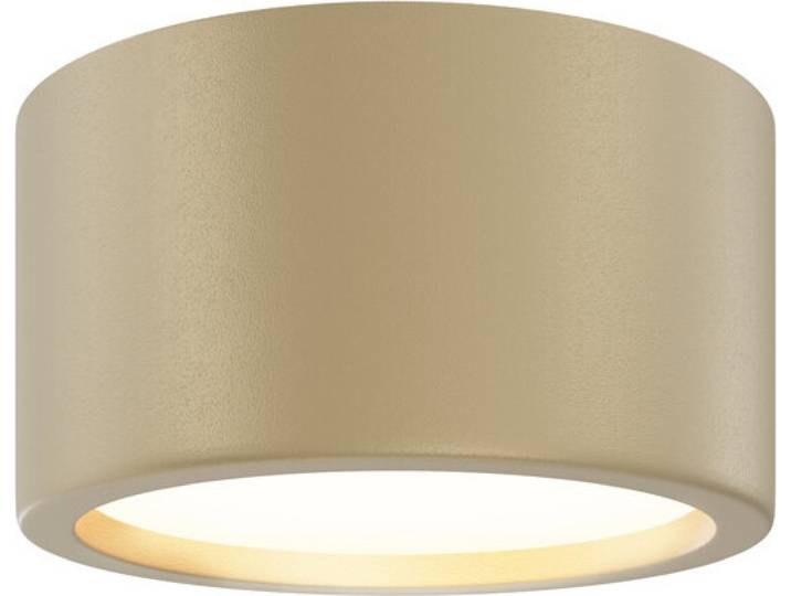 Spot plafond or mat rond Ø17cm pour salle de bain LED 15W Hydra Maytoni